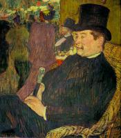 Toulouse-Lautrec, Henri de - Portrait of Monsieur Delaporte at the Jardin de Paris